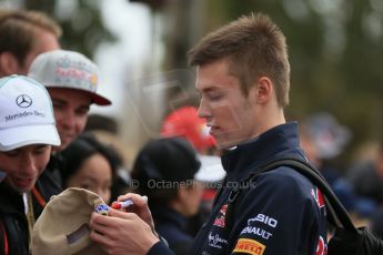 World © Octane Photographic Ltd. Infiniti Red Bull Racing RB11 – Daniil Kvyat. Sunday 15th March 2015, F1 Australian GP Paddock, Melbourne, Albert Park, Australia. Digital Ref: 1207LB1D8484