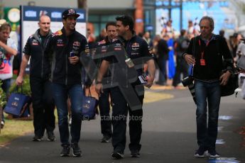 World © Octane Photographic Ltd. Infiniti Red Bull Racing RB11 – Daniel Ricciardo. Sunday 15th March 2015, F1 Australian GP Paddock, Melbourne, Albert Park, Australia. Digital Ref: 1207LB1D8530