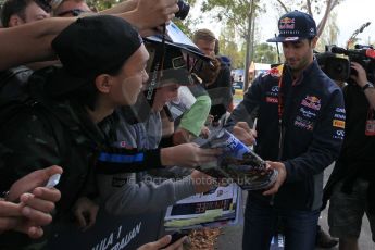 World © Octane Photographic Ltd. Infiniti Red Bull Racing RB11 – Daniel Ricciardo. Thursday 12th March 2015, F1 Australian GP, Melbourne, Albert Park, Australia. Digital Ref: 1198LW1L5616