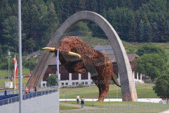 World © Octane Photographic Ltd. Thursday 18th June 2015, F1 Austrian GP Atmosphere, Red Bull Ring, Spielberg, Austria. Digital Ref: 1302CB7D2957