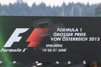 World © Octane Photographic Ltd. Thursday 18th June 2015, F1 Austrian GP Atmosphere, Red Bull Ring, Spielberg, Austria. Digital Ref: 1302CB7D3013