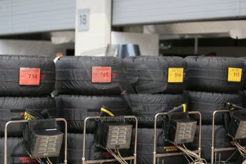 World © Octane Photographic Ltd. Scuderia Ferrari SF15-T– tyres in tyre warmers. Thursday 18th June 2015, F1 Austrian GP Paddock, Red Bull Ring, Spielberg, Austria. Digital Ref: 1302LB1D4387