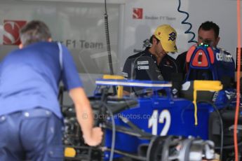 World © Octane Photographic Ltd. Sauber F1 Team C34-Ferrari – Felipe Nasr. Thursday 18th June 2015, F1 Austrian GP Paddock Red Bull Ring, Spielberg, Austria. Digital Ref: 1302LB1D4523