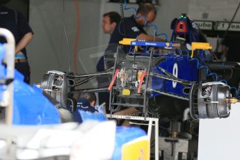 World © Octane Photographic Ltd. Sauber F1 Team C34-Ferrari – Marcus Ericsson. Thursday 18th June 2015, F1 Austrian GP Paddock, Red Bull Ring, Spielberg, Austria. Digital Ref: 1302LB1D4550