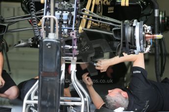 World © Octane Photographic Ltd. Lotus F1 Team E23 Hybrid – Pastor Maldonado. Thursday 18th June 2015, F1 Austrian GP Paddock, Red Bull Ring, Spielberg, Austria. Digital Ref: 1302LB1D4597