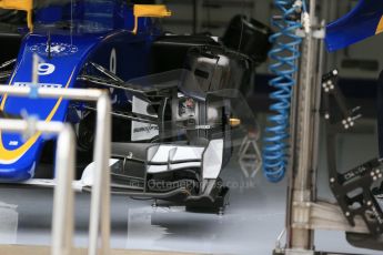 World © Octane Photographic Ltd. Sauber F1 Team C34-Ferrari – Marcus Ericsson. Thursday 18th June 2015, F1 Austrian GP Paddock, Red Bull Ring, Spielberg, Austria. Digital Ref: 1302LB1D4621