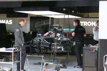 World © Octane Photographic Ltd. Mercedes AMG Petronas F1 W06 Hybrid – Nico Rosberg. Thursday 18th June 2015, F1 Paddock, Red Bull Ring, Spielberg, Austria. Digital Ref: 1302LB1D4675