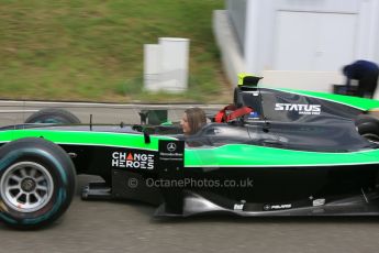 World © Octane Photographic Ltd. Thursday 18th June 2015, GP2 Austrian GP Paddock, Red Bull Ring, Spielberg, Austria - Status Grand Prix pit stop practice. Digital Ref: 1301CB5D4657