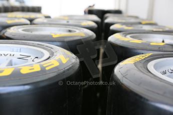 World © Octane Photographic Ltd. Thursday 18th June 2015, GP3 tyres, Austrian GP Paddock, Red Bull Ring, Spielberg, Austria. Digital Ref: 1301CB5D4670