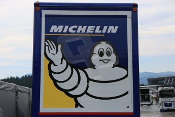 World © Octane Photographic Ltd. Thursday 18th June 2015, Michelin tyres - Porsche Supercup Austrian GP Paddock, Red Bull Ring, Spielberg, Austria. Digital Ref: 1301CB5D4675