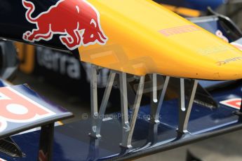 World © Octane Photographic Ltd. Thursday 18th June 2015, GP2 Austrian GP Paddock, Red Bull Ring, Spielberg, Austria, DAMS - Pierre Gasly - front wing supports without fairing. Digital Ref: 1301CB7D3039