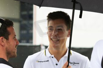 World © Octane Photographic Ltd. Thursday 18th June 2015, GP2 Austrian GP Paddock, Red Bull Ring, Spielberg, Austria, DAMS - Alex Lynn. Digital Ref: 1301CB7D3041