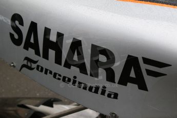 World © Octane Photographic Ltd. Thursday 18th June 2015, GP2 Austrian GP Paddock, Red Bull Ring, Spielberg, Austria, Hilmer Motorsport - Sahara Force India Logo. Digital Ref: