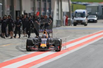 World © Octane Photographic Ltd. Infiniti Red Bull Racing RB11 – Daniel Ricciardo. Wednesday 24th June 2015, F1 In Season Testing, Red Bull Ring, Spielberg, Austria. Digital Ref: 1323LB1D1584