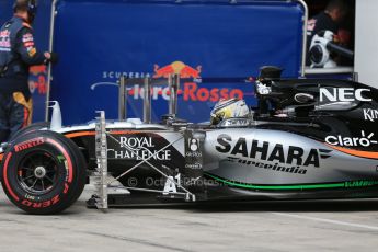 World © Octane Photographic Ltd. Sahara Force India VJM08 – Pascal Wehrlein. Wednesday 24th June 2015, F1 In Season Testing, Red Bull Ring, Spielberg, Austria. Digital Ref: 1323LB1D1649