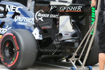World © Octane Photographic Ltd. Sahara Force India VJM08. Wednesday 24th June 2015, F1 In Season Testing, Red Bull Ring, Spielberg, Austria. Digital Ref: 1323LB1D1676