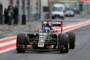 World © Octane Photographic Ltd. Lotus F1 Team E23 Hybrid – Jolyon Palmer. Wednesday 24th June 2015, F1 In Season Testing, Red Bull Ring, Spielberg, Austria. Digital Ref: 1323LB1D1722