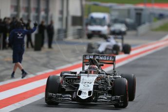 World © Octane Photographic Ltd. Sahara Force India VJM08 - Pascal Wehrlein. Wednesday 24th June 2015, F1 In Season Testing, Red Bull Ring, Spielberg, Austria. Digital Ref: 1323LB1D1749