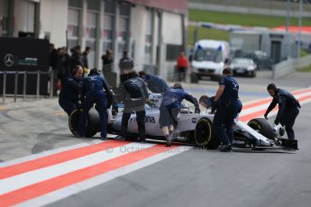 World © Octane Photographic Ltd. Williams Martini Racing FW37 – Valtteri Bottas. Wednesday 24th June 2015, F1 In Season Testing, Red Bull Ring, Spielberg, Austria. Digital Ref: 1323LB1D1763