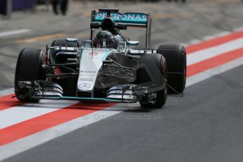 World © Octane Photographic Ltd. Mercedes AMG Petronas F1 W06 Hybrid – Nico Rosberg. Wednesday 24th June 2015, F1 Qualifying, Red Bull Ring, Spielberg, Austria. Digital Ref: 1323LB1D1833