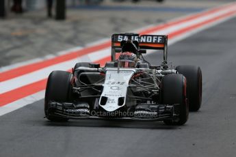 World © Octane Photographic Ltd. Sahara Force India VJM08 – Pascal Wehrlein. Wednesday 24th June 2015, F1 In Season Testing, Red Bull Ring, Spielberg, Austria. Digital Ref: 1323LB1D1845