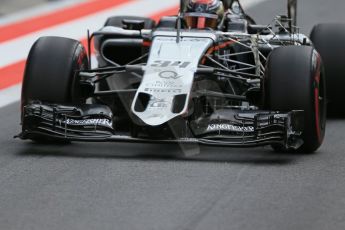 World © Octane Photographic Ltd. Sahara Force India VJM08 – Pascal Wehrlein. Wednesday 24th June 2015, F1 In Season Testing, Red Bull Ring, Spielberg, Austria. Digital Ref: 1323LB1D1848