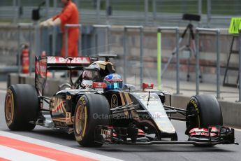 World © Octane Photographic Ltd. Lotus F1 Team E23 Hybrid – Jolyon Palmer. Wednesday 24th June 2015, F1 In Season Testing, Red Bull Ring, Spielberg, Austria. Digital Ref: 1323LB1D1866