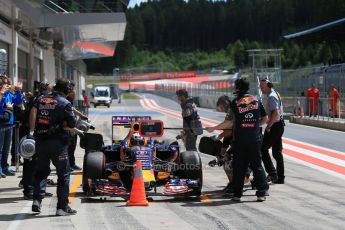 World © Octane Photographic Ltd. Infiniti Red Bull Racing RB11 – Daniel Ricciardo. Wednesday 24th June 2015, F1 In Season Testing, Red Bull Ring, Spielberg, Austria. Digital Ref: 1323LB1D1912