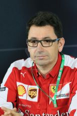 World © Octane Photographic Ltd. FIA Team Personnel Press Conference. Friday 19th June 2015, F1 Austrian GP, Red Bull Ring, Spielberg, Austria. Scuderia Ferrari Chief operating Officer (Power Unit) – Mattia Binotto. Digital Ref: 1308LB1D6908