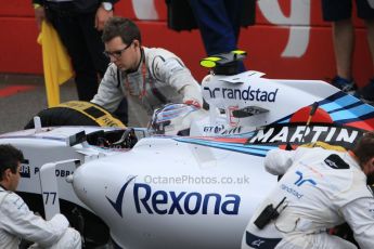 World © Octane Photographic Ltd. Williams Martini Racing FW37 – Valtteri Bottas. Sunday 21st June 2015, F1 Austrian GP Grid, Red Bull Ring, Spielberg, Austria. Digital Ref: 1318CB7D7670