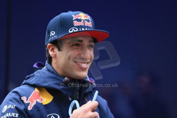 World © Octane Photographic Ltd. Infiniti Red Bull Racing RB11 – Daniel Ricciardo. Sunday 21st June 2015, F1 GP Grid, Red Bull Ring, Spielberg, Austria. Digital Ref: 1318LB1D9301