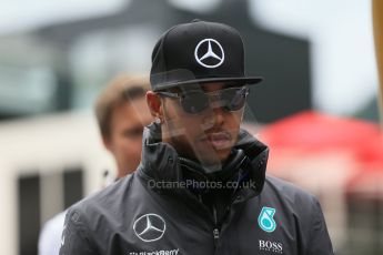 World © Octane Photographic Ltd. Mercedes AMG Petronas F1 W06 Hybrid – Lewis Hamilton. Sunday 21st June 2015, F1 Austrian GP Grid, Red Bull Ring, Spielberg, Austria. Digital Ref: 1318LB1D9305