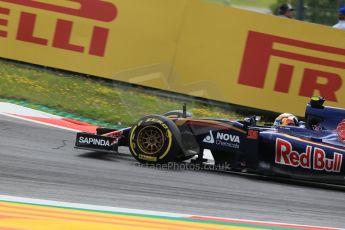 World © Octane Photographic Ltd. Scuderia Toro Rosso STR10 – Carlos Sainz Jnr. Friday 19th June 2015, F1 Austrian GP Practice 1, Red Bull Ring, Spielberg, Austria. Digital Ref: 1304LB1D5072