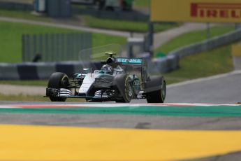 World © Octane Photographic Ltd. Mercedes AMG Petronas F1 W06 Hybrid – Nico Rosberg. Friday 19th June 2015, F1 Practice 1, Red Bull Ring, Spielberg, Austria. Digital Ref: 1304LB1D5086