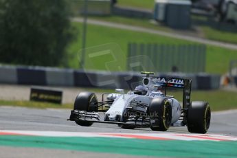 World © Octane Photographic Ltd. Williams Martini Racing FW37 – Valtteri Bottas. Friday 19th June 2015, F1 Austrian GP Practice 1, Red Bull Ring, Spielberg, Austria. Digital Ref: 1304LB1D5289