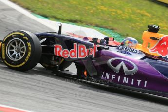World © Octane Photographic Ltd. Infiniti Red Bull Racing RB11 – Daniel Ricciardo. Friday 19th June 2015, F1 GP Practice 1, Red Bull Ring, Spielberg, Austria. Digital Ref: 1304LB1D5452