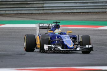 World © Octane Photographic Ltd. Sauber F1 Team C34-Ferrari – Marcus Ericsson. Friday 19th June 2015, F1 Austrian GP Practice 1, Red Bull Ring, Spielberg, Austria. Digital Ref: 1304LB1D5616