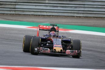 World © Octane Photographic Ltd. Scuderia Toro Rosso STR10 – Max Verstappen. Friday 19th June 2015, F1 Austrian GP Practice 1, Red Bull Ring, Spielberg, Austria. Digital Ref: 1304LB1D5628