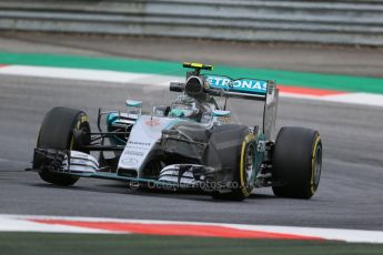 World © Octane Photographic Ltd. Mercedes AMG Petronas F1 W06 Hybrid – Nico Rosberg. Friday 19th June 2015, F1 Practice 1, Red Bull Ring, Spielberg, Austria. Digital Ref: 1304LB1D5633