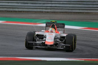 World © Octane Photographic Ltd. Manor Marussia F1 Team MR03B – Roberto Merhi. Friday 19th June 2015, F1 Austrian GP Practice 1, Red Bull Ring, Spielberg, Austria. Digital Ref: 1304LB1D5673