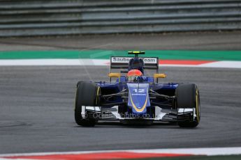 World © Octane Photographic Ltd. Sauber F1 Team C34-Ferrari – Felipe Nasr. Friday 19th June 2015, F1 Austrian GP Practice 1 Red Bull Ring, Spielberg, Austria. Digital Ref: 1304LB1D5696