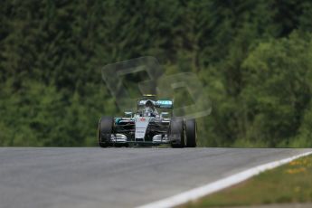 World © Octane Photographic Ltd. Mercedes AMG Petronas F1 W06 Hybrid – Nico Rosberg. Friday 19th June 2015, F1 Practice 1, Red Bull Ring, Spielberg, Austria. Digital Ref: 1304LB1D5777