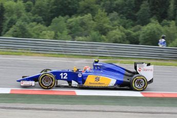 World © Octane Photographic Ltd. Sauber F1 Team C34-Ferrari – Felipe Nasr. Friday 19th June 2015, F1 Austrian GP Practice 1 Red Bull Ring, Spielberg, Austria. Digital Ref: 1304LW1L2670