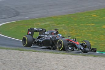 World © Octane Photographic Ltd. McLaren Honda MP4/30 with short nose – Fernando Alonso. Friday 19th June 2015, F1 Austrian GP Practice 2, Red Bull Ring, Spielberg, Austria. Digital Ref: 1306CB7D3703