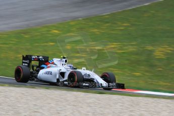 World © Octane Photographic Ltd. Williams Martini Racing FW37 – Valtteri Bottas. Friday 19th June 2015, F1 Austrian GP Practice 2, Red Bull Ring, Spielberg, Austria. Digital Ref: 1306CB7D3728