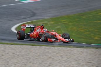 World © Octane Photographic Ltd. Scuderia Ferrari SF15-T– Sebastian Vettel. Friday 19th June 2015, F1 Austrian GP Practice 2, Red Bull Ring, Spielberg, Austria. Digital Ref: 1306CB7D3744