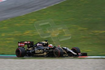 World © Octane Photographic Ltd. Lotus F1 Team E23 Hybrid – Romain Grosjean. Friday 19th June 2015, F1 Austrian GP Practice 2, Red Bull Ring, Spielberg, Austria. Digital Ref: 1306CB7D3793