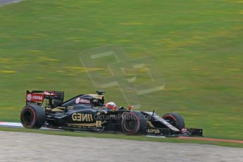 World © Octane Photographic Ltd. Lotus F1 Team E23 Hybrid – Romain Grosjean. Friday 19th June 2015, F1 Austrian GP Practice 2, Red Bull Ring, Spielberg, Austria. Digital Ref: 1306CB7D3845