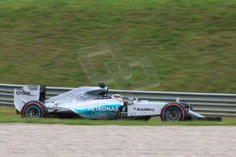 World © Octane Photographic Ltd. Mercedes AMG Petronas F1 W06 Hybrid – Lewis Hamilton. Friday 19th June 2015, F1 Austrian GP Practice 2, Red Bull Ring, Spielberg, Austria. Digital Ref: 1306CB7D3862