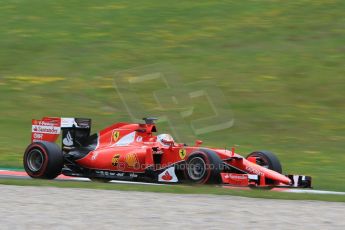 World © Octane Photographic Ltd. Scuderia Ferrari SF15-T– Sebastian Vettel. Friday 19th June 2015, F1 Austrian GP Practice 2, Red Bull Ring, Spielberg, Austria. Digital Ref: 1306CB7D3878